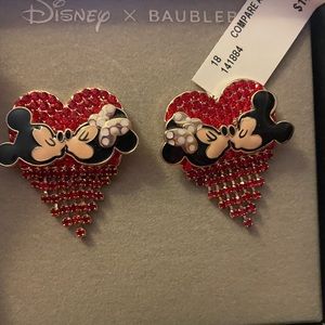 Brand new! Disney x Baublebar - Mickey and Minnie earrings.